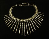 Ethnic/Tribal Indian Rajasthani handmade antique silver coated finish Indian necklace choker Vintage jewelry