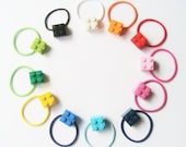 LEGO(R) Ponytail Holder, 2 x 2 bricks, Super Cute and Unique, perfect for little girls ponytails and piggy tails.