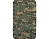 Digital Camo - Army - Marines - Military - Universal Phone Sleeve - Protection - Fits Iphone 4 4s 5 s3 s4 Evo Camera - 25% Off until 5/26