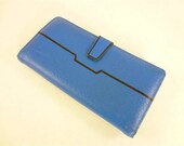 Vintage Cobalt Blue Wallet