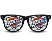OKC Thunder Oklahoma City Custom Made Wayfarer Glasses Sunglasses Any Team Any Colors You Choose  Basketball NBA