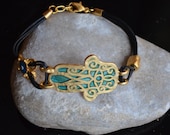 Hamsa Bracelet,  Hamsa, Hand of Fatima, Hand of God, Turkish jewelry