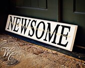 Personalized Family Name Sign Plaque with Quote - Gift for Teacher