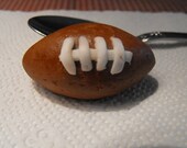12  3D Football Fondant Cupcake Toppers