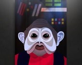 Star Wars Inspired "Nien Nunb" 11X14 Star Wars Poster Herofied