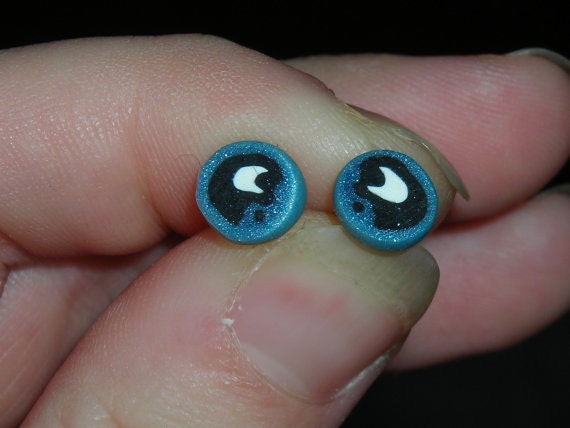 Princess Luna Cutie Mark Post Earrings