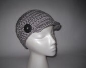 Chunky Beanie with Brim