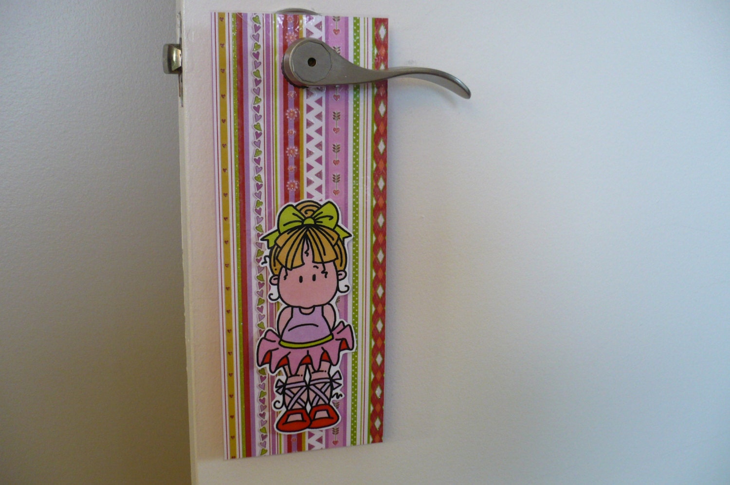 Door hanger - Ballerina