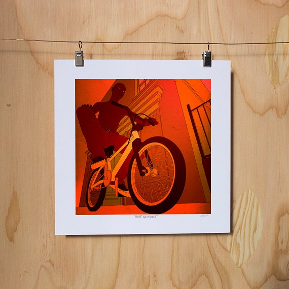 Have No Rivals - Digital Illustration Art Print