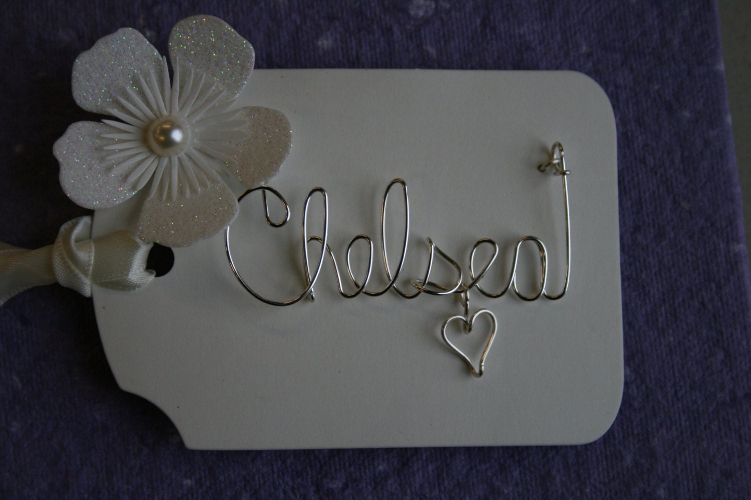 Wire Name. Personalized. Gift Tags. Bridesmaid. Baby Shower gift tags.Handmade.Gift idea. paper goods.Unique.