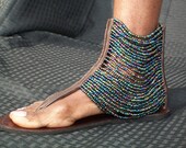African Masai Beaded Sandals