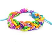 Summer Neons friendship bracelet