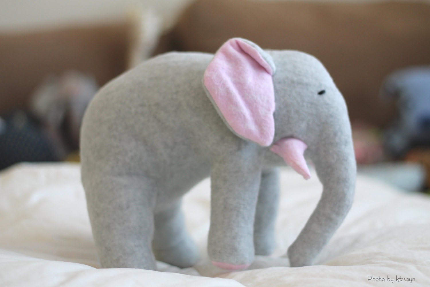 Cuddly Gray Elephant