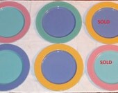 FOUR PLATE  Lindt Stymeist  Dinner Plates  11"   Vintage   Excellent Condition