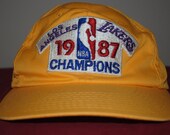 1987 Lakers Champions Snapback Hat