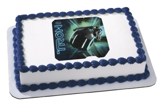 TRON-LEGACY GRID Edible Image Cake Topper Il_570xn