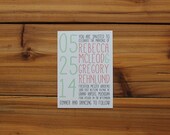 Modern Invitation with typography-based design - Customize it