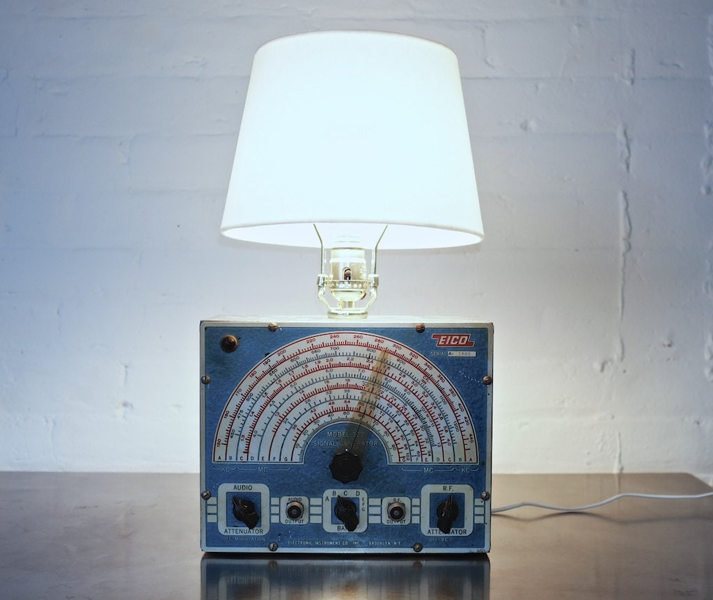 Handmade Vintage Industrial Eico Lamp by "The Northern Electric Lighting Company"