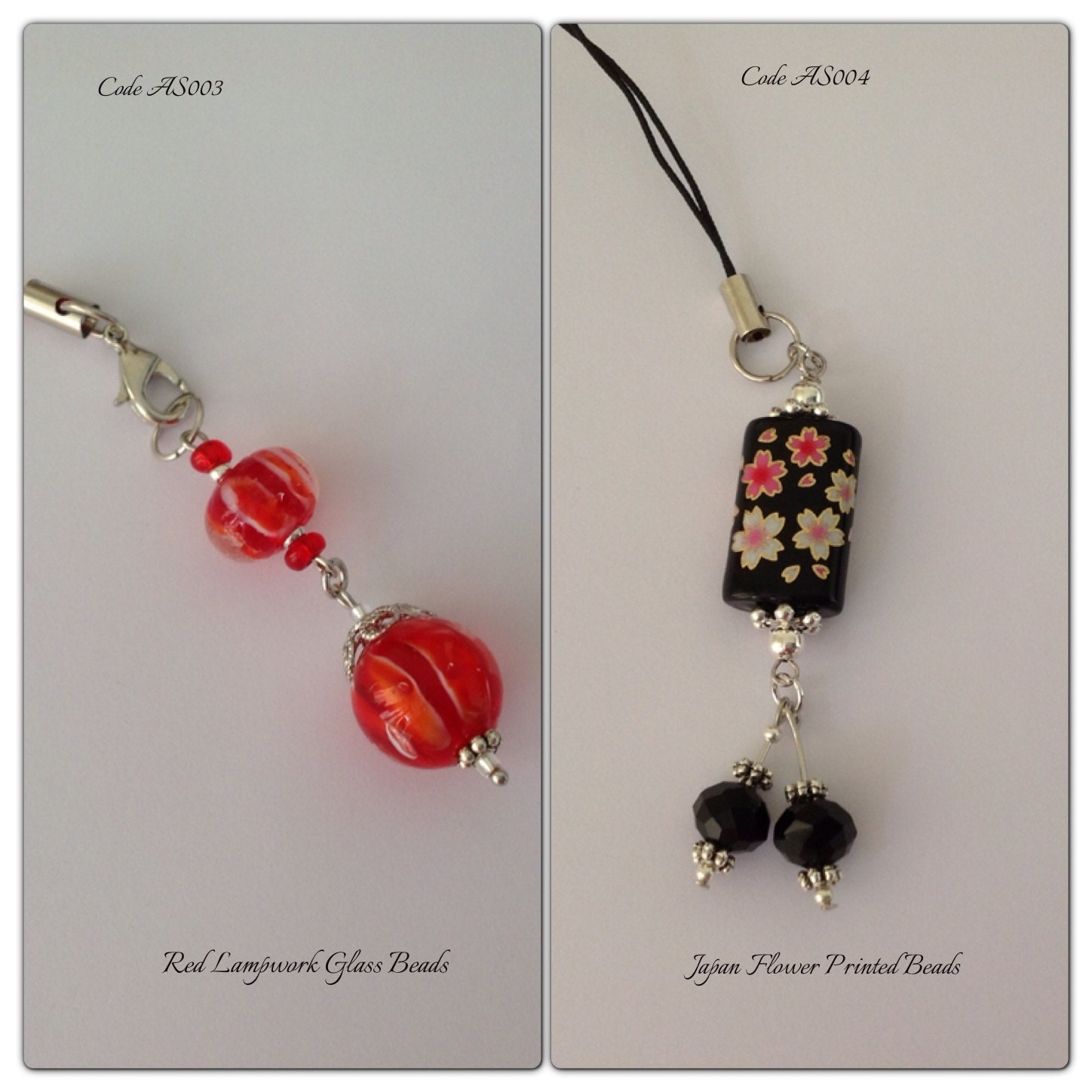 Cellphone/Accessory Straps for Cell Phone, Bags, Key Rings, Purse or Zipper Pull, A Gift for party, iPhone charm, iPad charm
