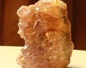 Genuine Gemstone Purple Amethyst Geode Quartz Crystal cluster, Crystal, mineral