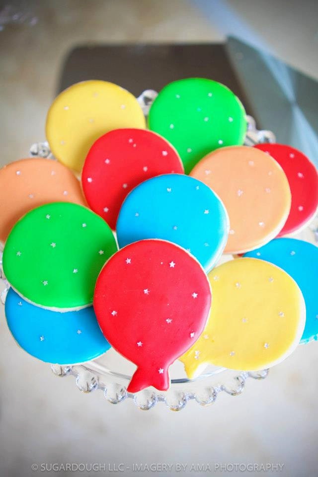 Custom Birthday Sugar Cookies