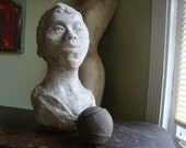Awesome Old Weathered Leather Ball...Vintage Sports Fun...PLAY BALL.....Baseball...Worn Out