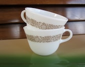 Pyrex Woodland Coffee Cups -- Set of 2