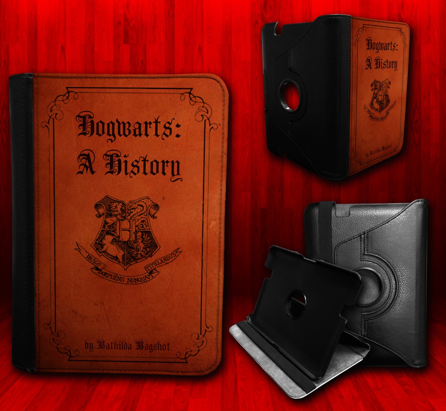 Harry Potter Inspired - Hogwarts A History Kindle Fire HD 7" Leather Case