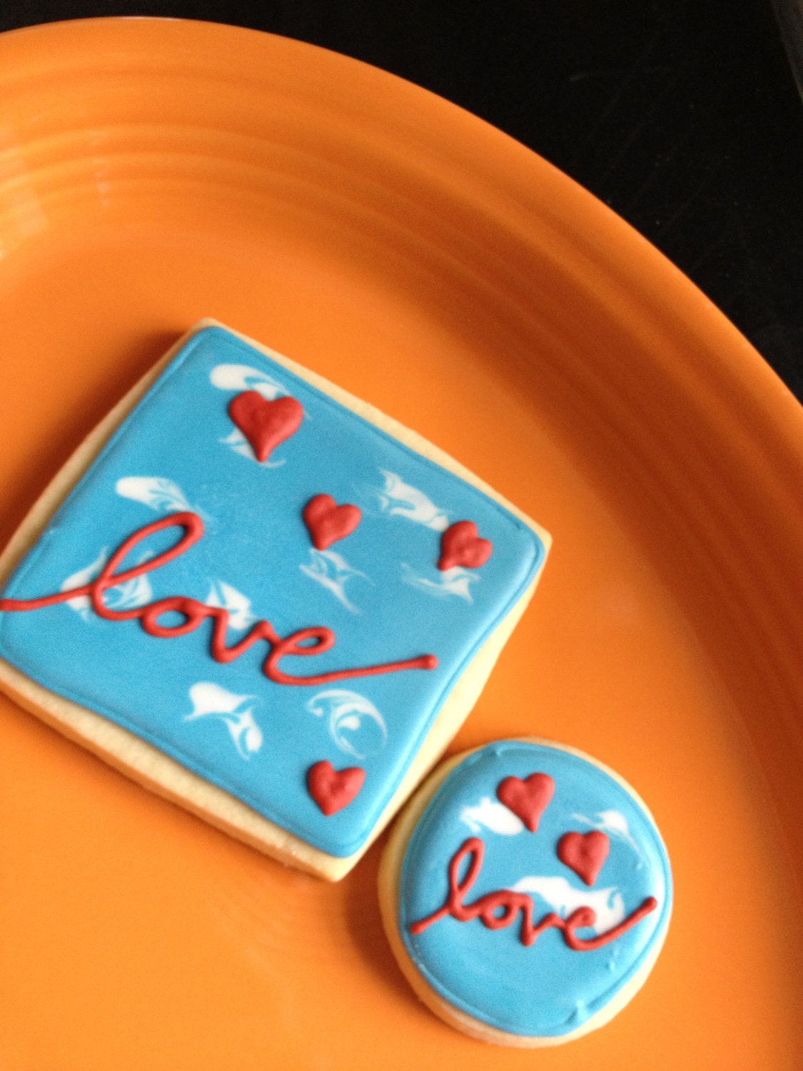 Love is in the Air - Decorated Cookies - 1 Dozen