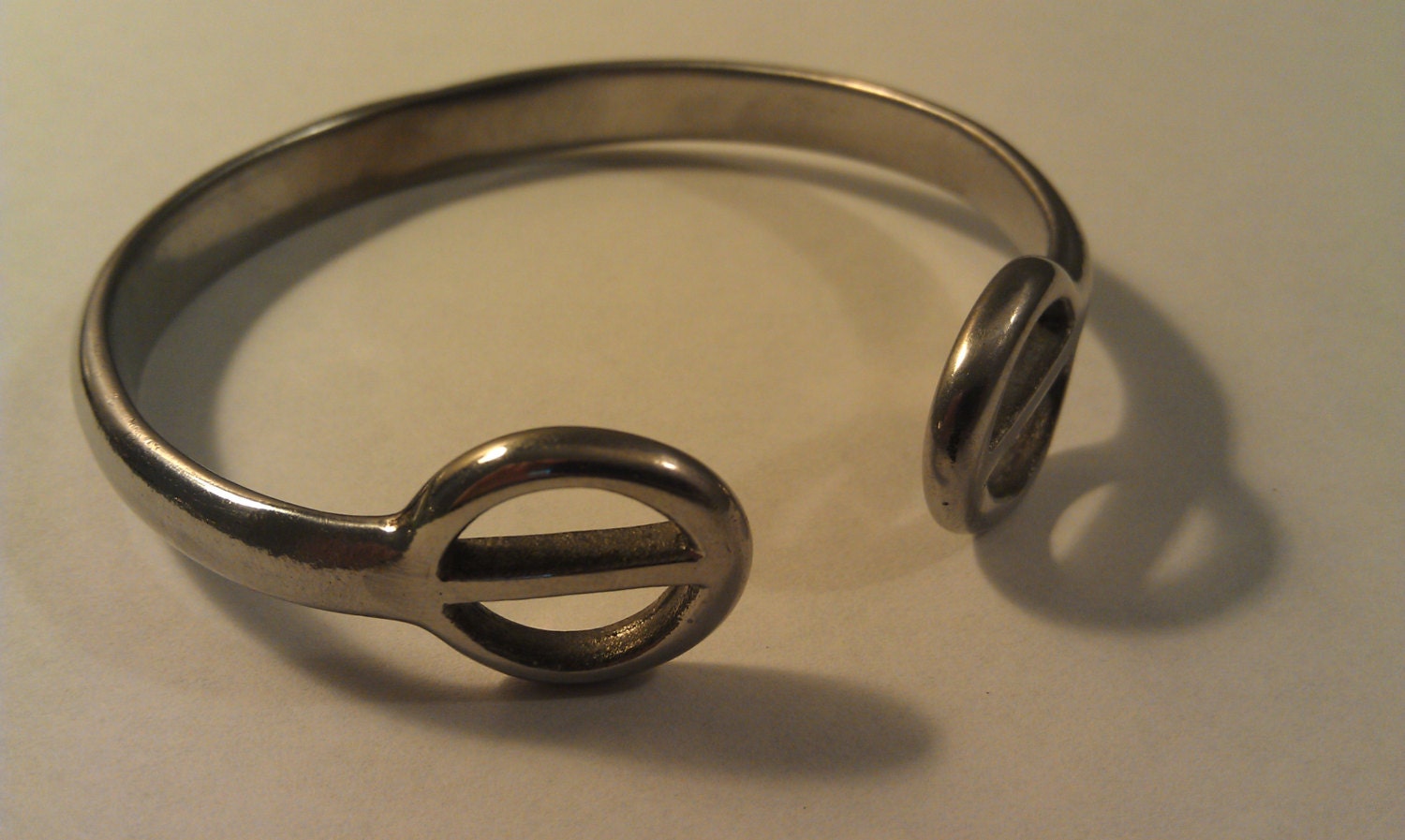 English Spur Bracelet- Circle End Cuff