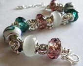 European Style Charm Bracelet, Mothers Day Gift