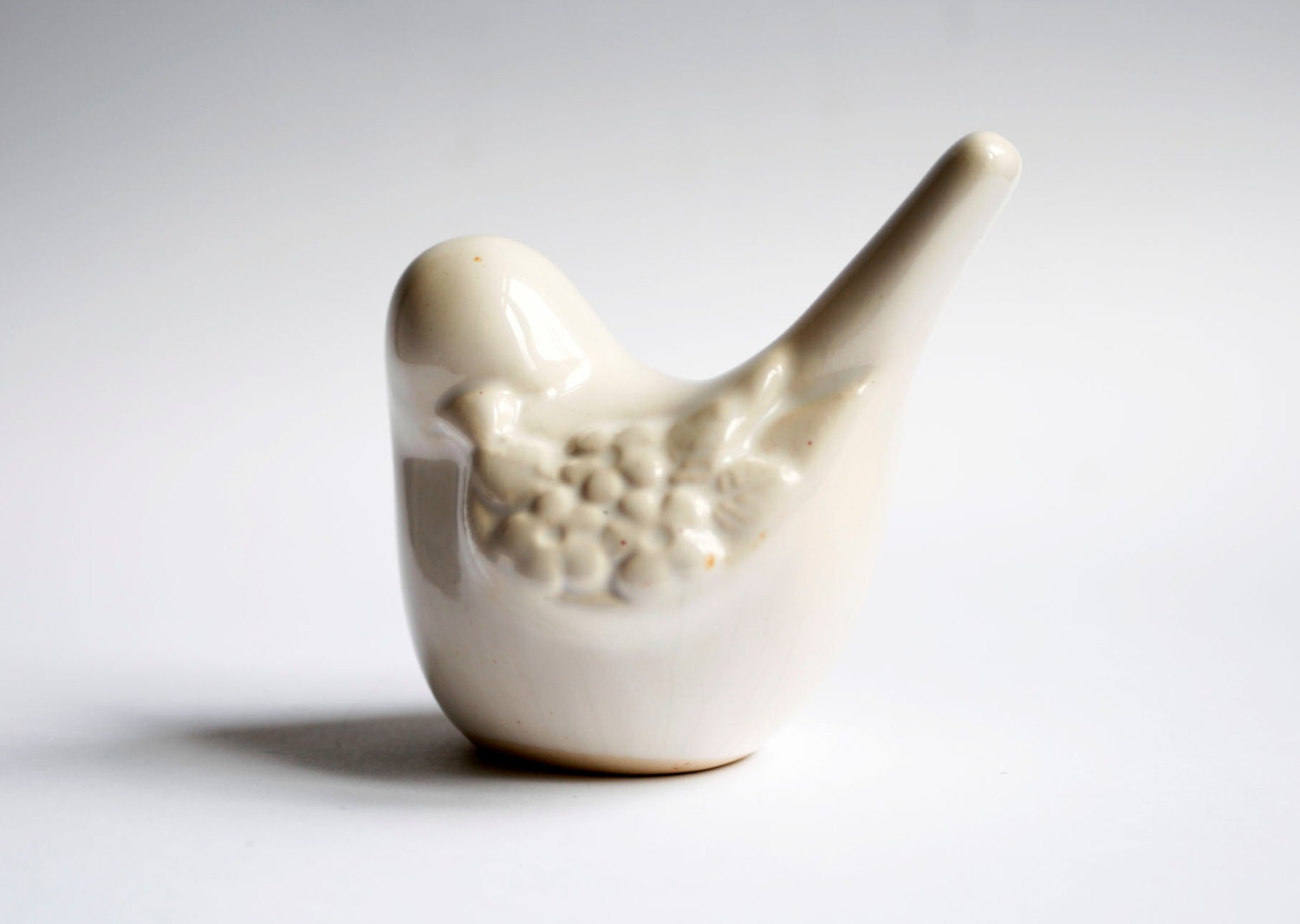 Sweden vintage lovely white bird figurine