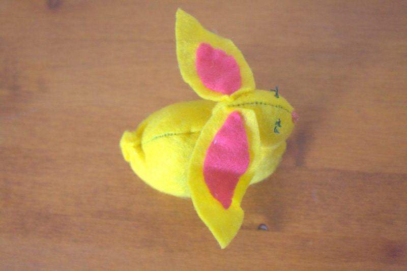 Handmade Felt Easter Bunny Decorations