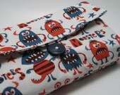 Monster Wallet- All purpose womens wallet for Cash Envelope Budgeting System