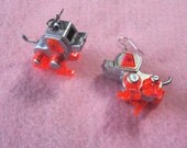 TOYS - ROBOT Dog - PINKY-Orange - Fun Silly Robotics Teacher Science