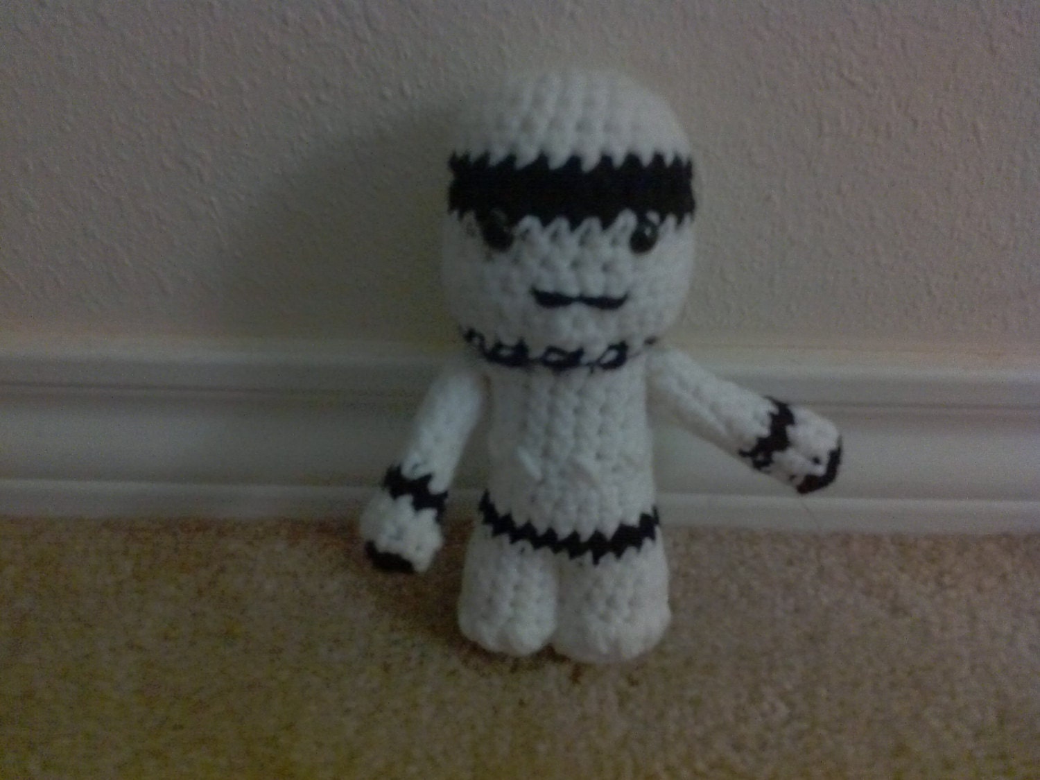 Crocheted Storm Trooper