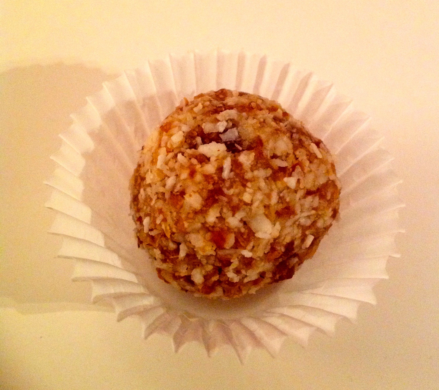10 Apricot Cheesecake Balls Raw Vegan Gluten-Free Organic