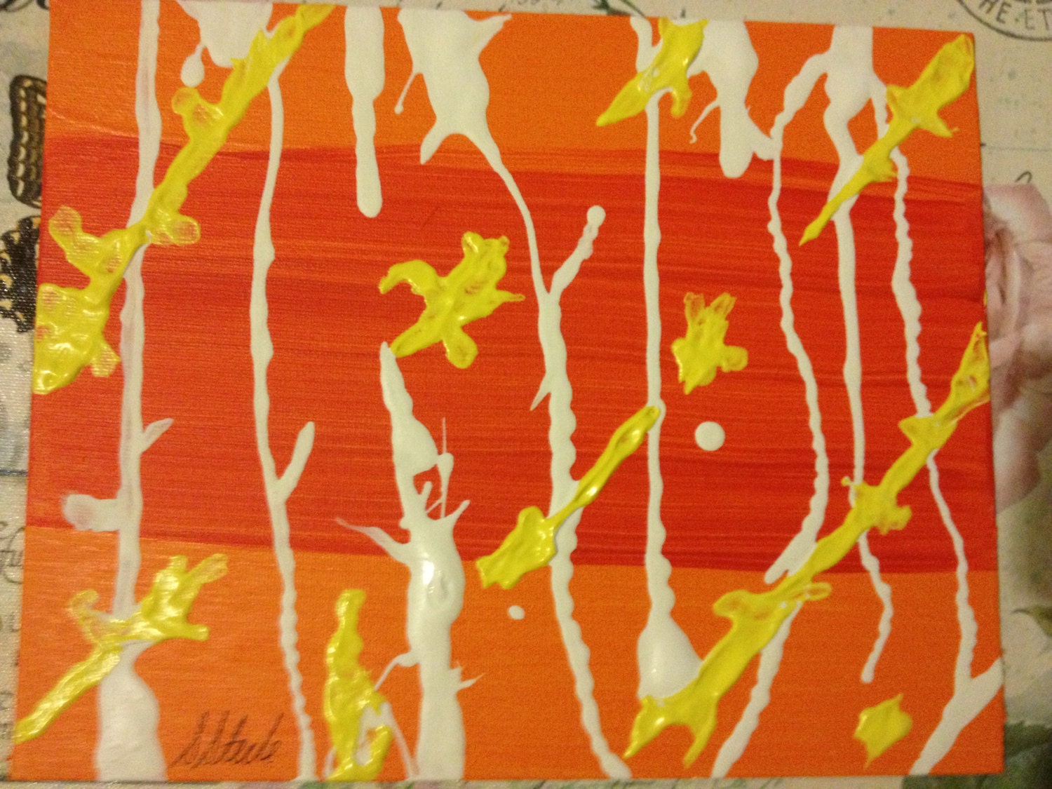 Warm Colour Abstract