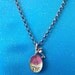 Vintage Disneyland Ticket Pendant Necklace