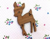 Wooden Fawn  Laser Cut Supplies 1 pce