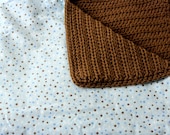 Sale 20.99 Crochet And Flannel baby blanket