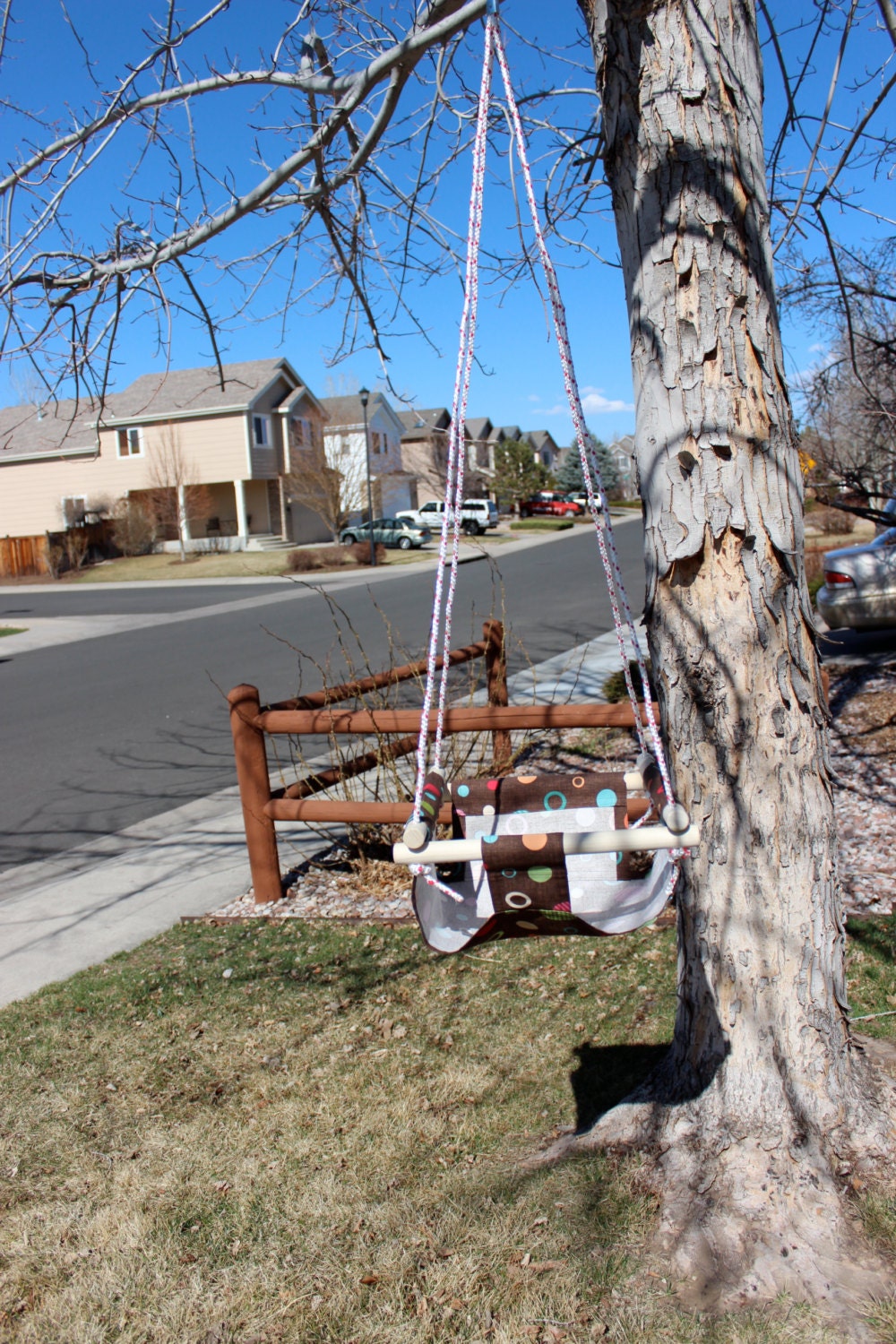 Indoor or Outdoor Canvas Swing for Infant to Child