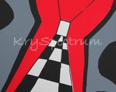 The Other Side: Limited Edition Original Printmaking Silkscreen Print