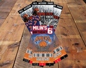 New York Knicks NBA Invitations - Ticket basketball Pick Any Team in NBA New York City