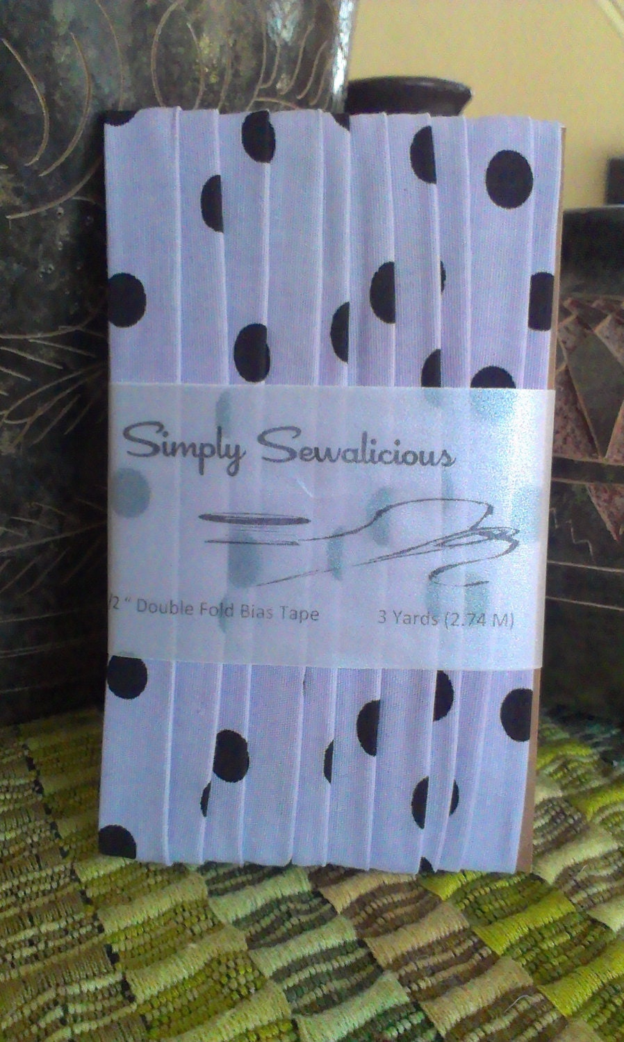 1/2 Inch Double Fold Bias Tape