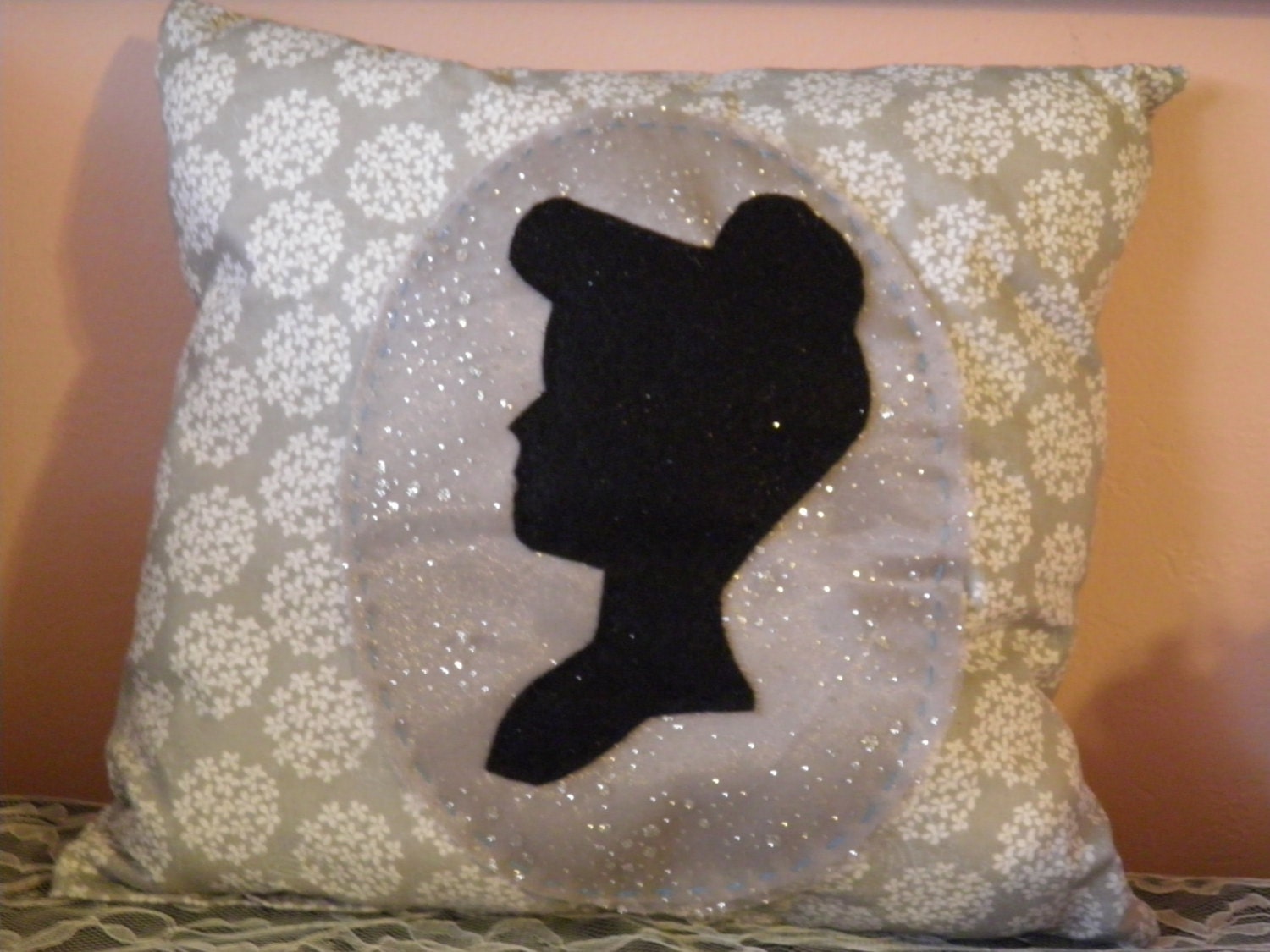 Disney Silhouette Pillow