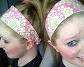 Reversible, Mod, stripes, floral headband, AMY BUTLER Wall Flower