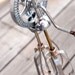 Superwhirl Stainless Egg Beater / Vintage Kitchen Hand Crank Mixer / Country Decor / Rustic Egg Beater