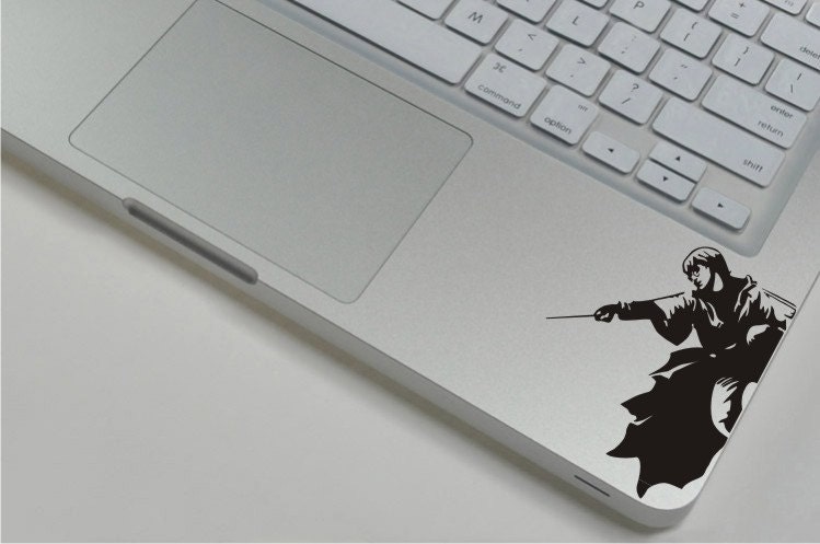 H.arry P.otter  -- Macbook Wrist decal Macbook decal Mac decal Mac sticker Macbook sticker apple decal iPad iPhone skin