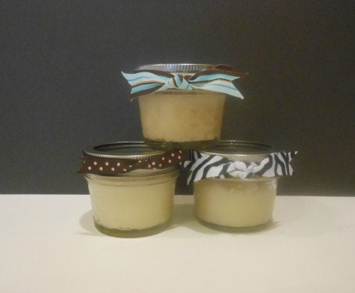 Organic Sugar Scrubs (Brown Sugar Vanilla) BRIDES MAIDS GIFTS set of 8